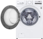 LG WM3400CW 4.5 cu. ft. Ultra Large Front Load Washer