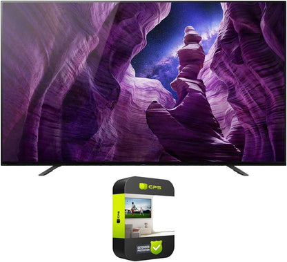 Sony E9SNXBR55A8H 55" 4K OLED Smart TV Bundle