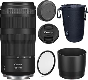 Canon RF 100-400mm Lens Bundle - Telephoto Zoom