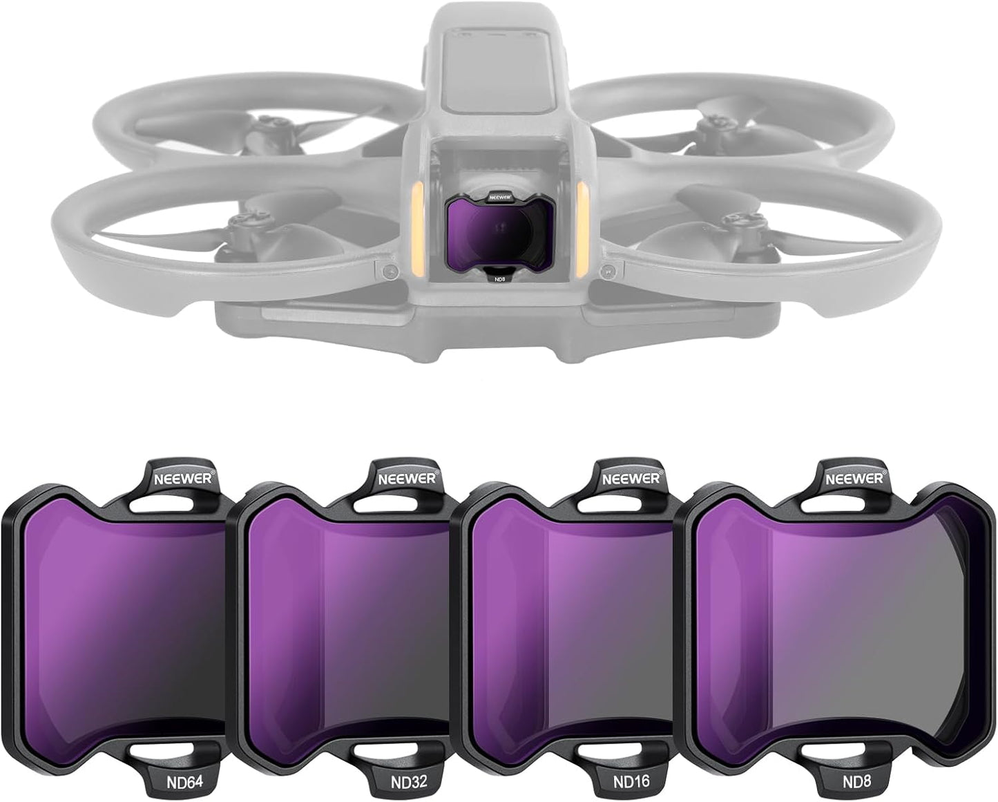 Neewer 10104776 ND Filters Set for DJI Avata 2
