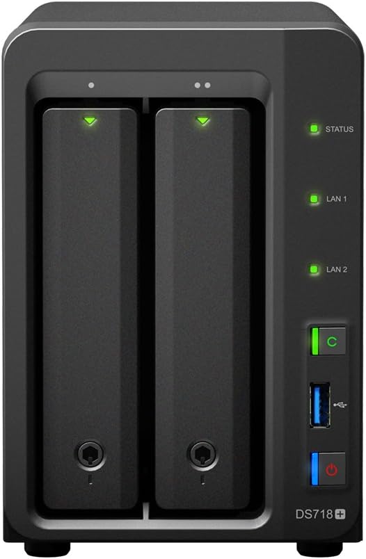 Synology DS71811 4TB NAS Server Intel Celeron 6GB