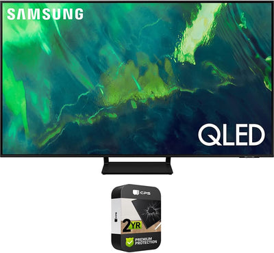 Samsung QN85Q70AA 85" 4K QLED TV (Renewed) Bundle