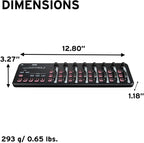 Korg NANOKON2BK Slim-Line USB MIDI Controller - Black