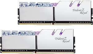 G.Skill F4-3200C16D-64GTRS Trident Z Royal 64GB DDR4 3200MHz Memory