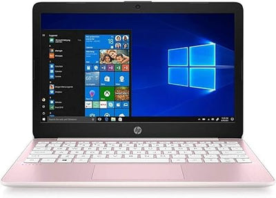 HP 2020 Stream 11.6": Celeron N4020, 4GB RAM, 32GB, Rose Pink (Renewed)