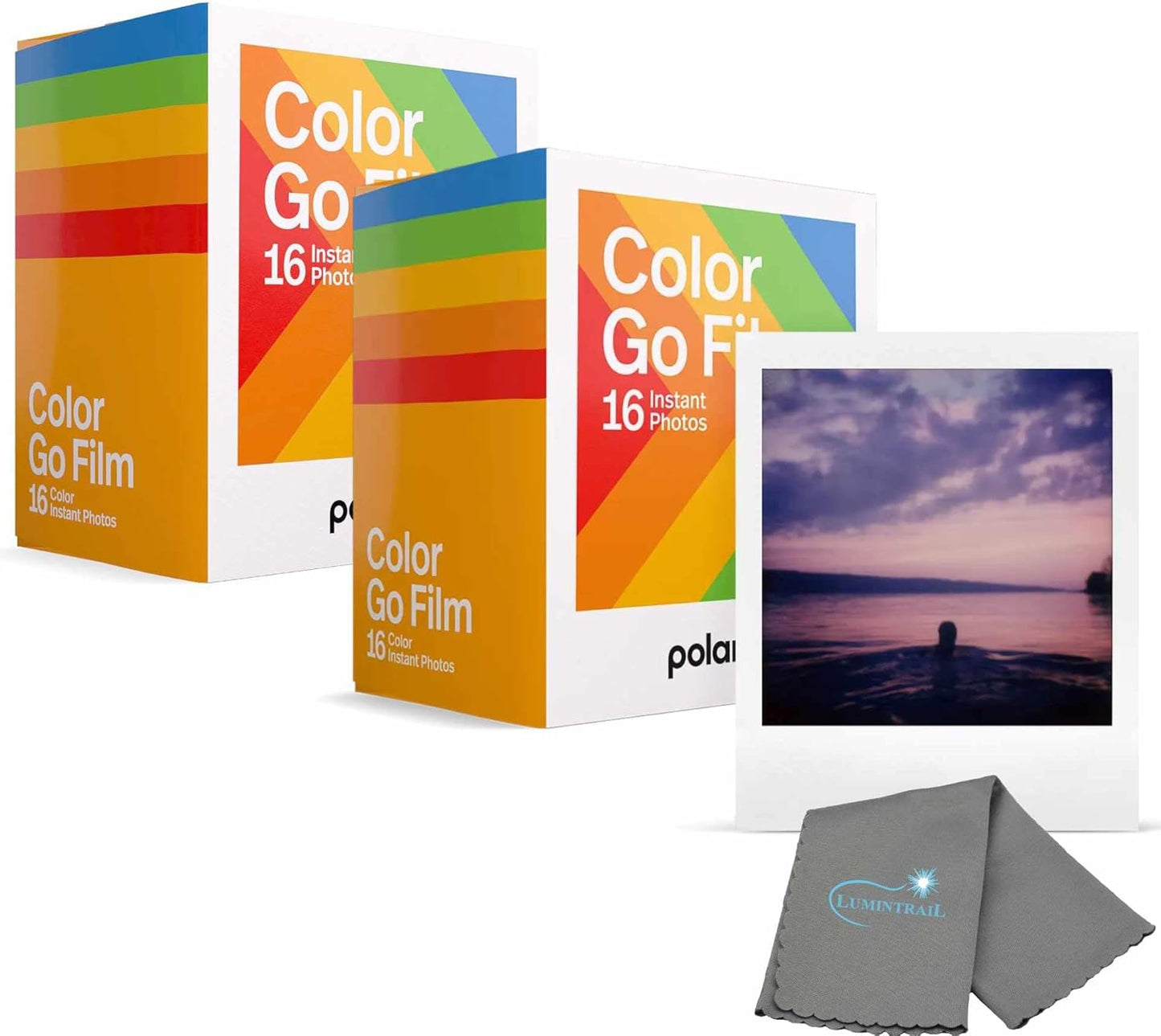 Polaroid Color Go Film 32 Photos Instant Camera