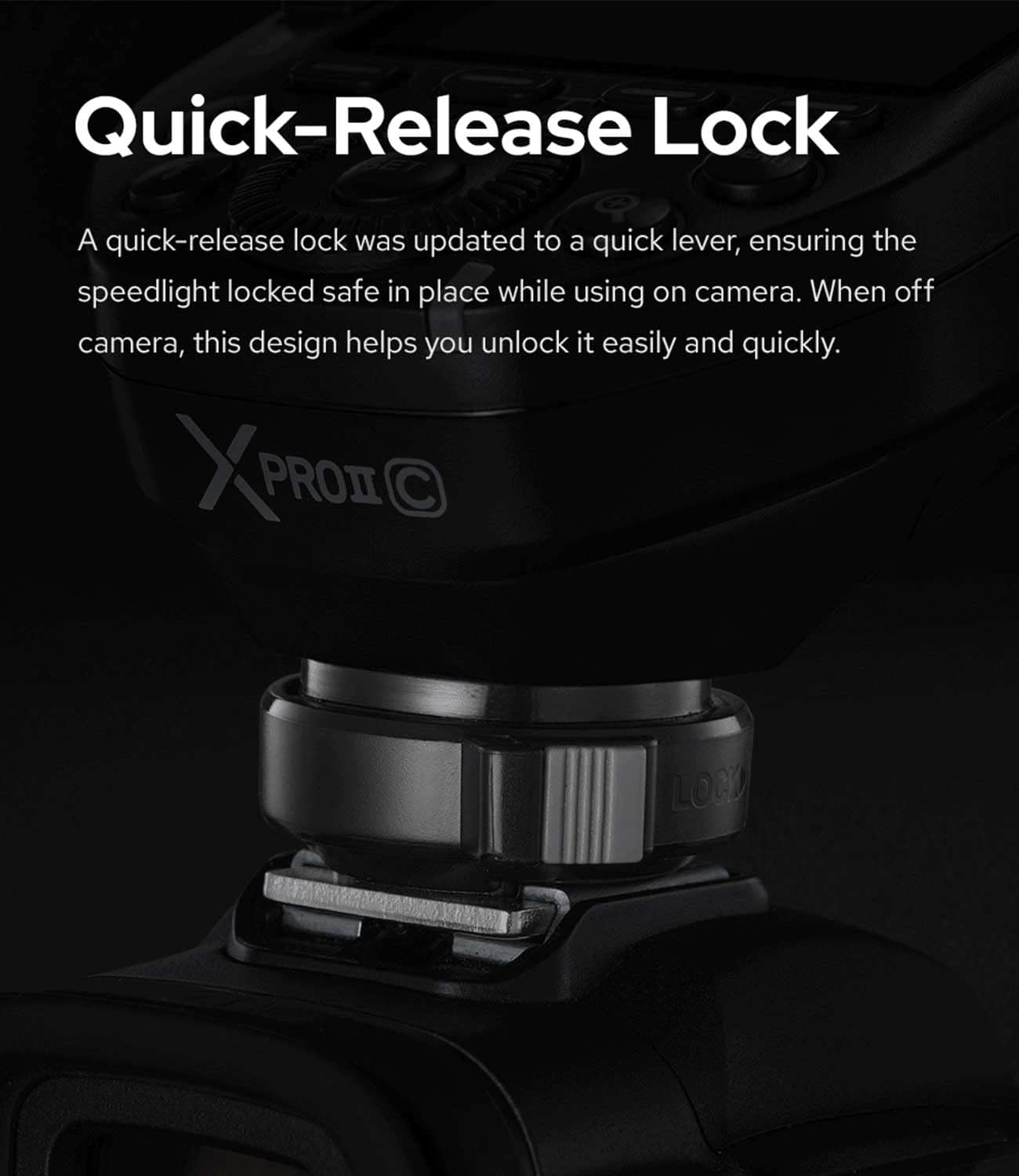 Godox XProII-N TTL Flash Trigger - Nikon, Bluetooth