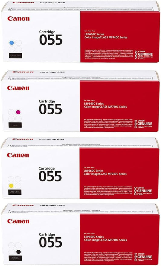 Canon CRG 055 Toner Set for MF743 & MF741 Printers