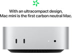 Apple MCYT4LL/A Mac Mini M4 Chip 512GB SSD