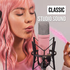 Rode NT1SIGNATUREPINK Condenser Microphone Vocal Recording Pink
