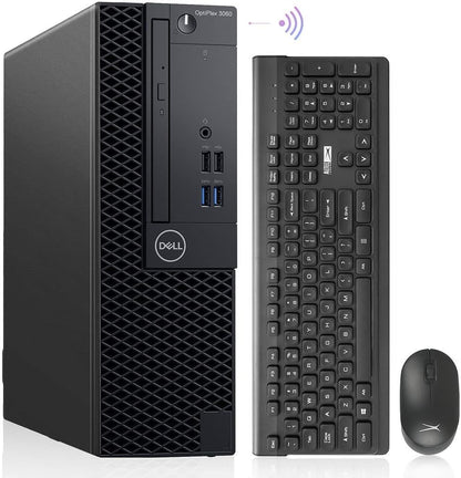 Dell OptiPlex 3060 Desktop - i7, 32GB RAM, SSD+HDD, WiFi 6E