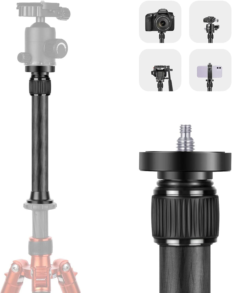 Neewer 10098021 Carbon Fiber Tripod Extension Tube — main product image