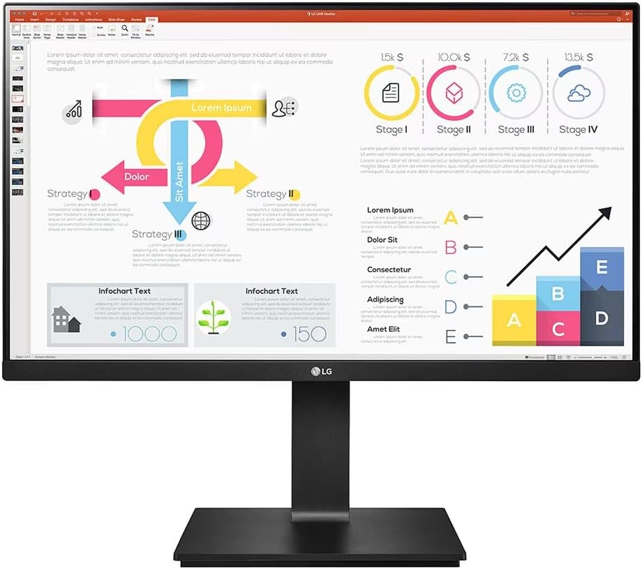 LG 24BP75Q-B 23.8" QHD IPS USB-C Monitor
