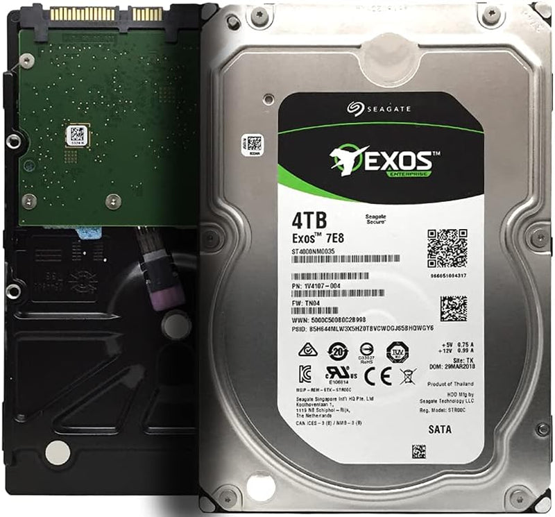Seagate Exos 7E8 4TB Enterprise HDD (Refurbished) — main product image
