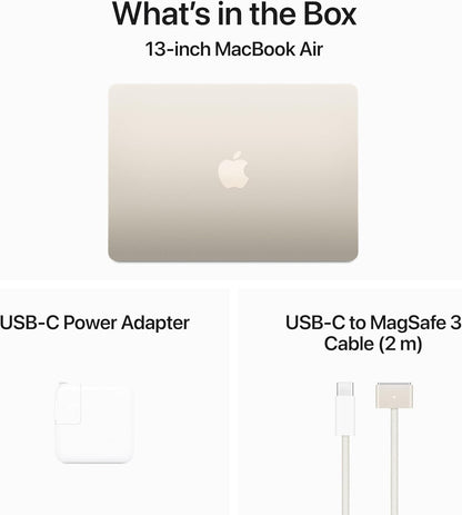 Apple MC8J4LL/A MacBook Air 13" - M3 Chip, 16GB RAM, 256GB SSD
