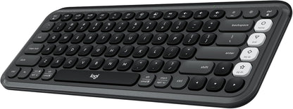 Logitech 920-013051 POP ICON Keys Bluetooth Wireless Keyboard Graphite