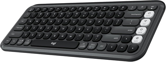 Logitech 920-013051 POP ICON Keys Bluetooth Wireless Keyboard Graphite