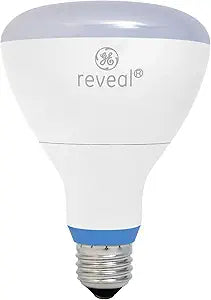 GE Lighting 92470 Reveal LED R30 Bulb - 65W Replacement - Bright White
