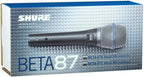 Shure Beta87A Supercardioid Condenser Vocal Microphone