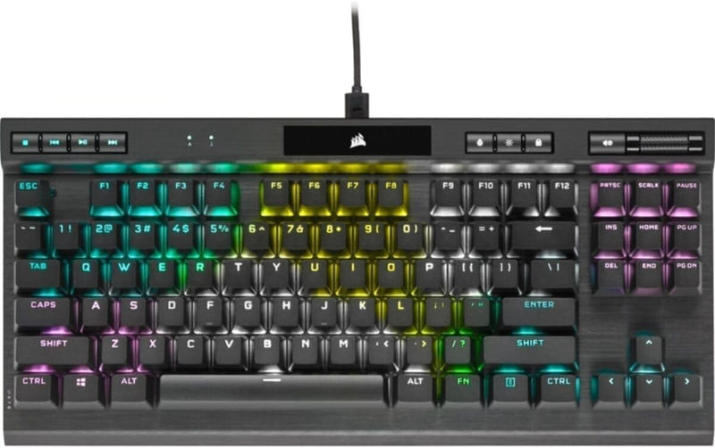 Corsair CH-9119014-NA K70 RGB TKL Mechanical Gaming Keyboard Cherry MX Speed — main product image