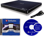 LG 4328437792 6x External Blu-ray Burner Bundle with M-Disc