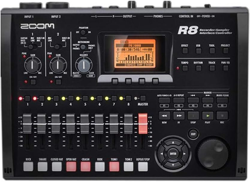 Zoom R8 Multitrack Recorder & Interface Bundle