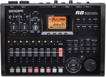 Zoom R8 Multitrack Recorder & Interface Bundle