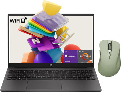 HP AK9N8AT 255 G10 Ryzen 7 Laptop - 64GB, 2TB SSD, Windows 11 Pro