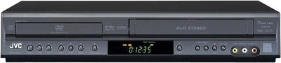 JVC HRXVC11B Progressive Scan DVD Player VCR Combo