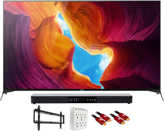 Sony E22SNXBR75X950H 75" 4K TV Soundbar Bundle