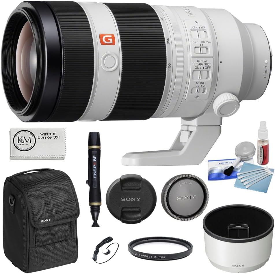 Sony FE 100-400mm f/4.5-5.6 GM OSS Lens Bundle
