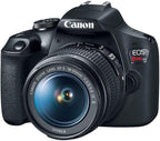 Canon E15CNEOSRT7LENX2 Rebel T7 DSLR Double Lens Bundle