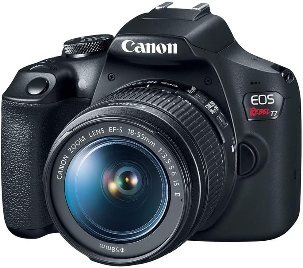 Canon E15CNEOSRT71855 EOS Rebel T7 DSLR Camera Bundle