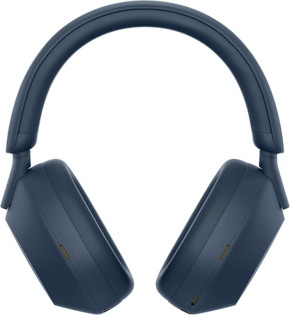 Sony WH1000XM5/L Wireless Noise Canceling Headphones - Blue (Renewed)
