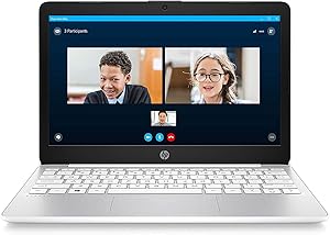 HP Steam 11.6 Inch Laptop Celeron N4000 Bundle — main product image