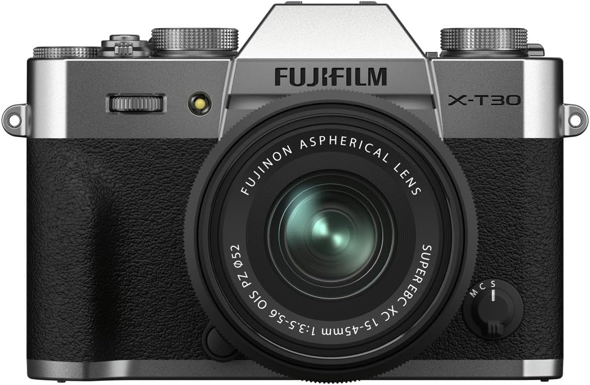 Fujifilm X-T30 II XC15-45mm Kit - Silver Mirrorless Camera