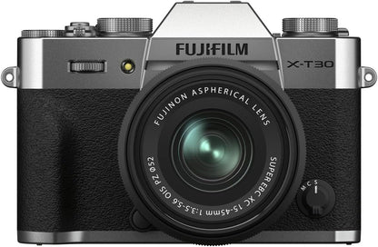 Fujifilm X-T30 II XC15-45mm Kit - Silver Mirrorless Camera