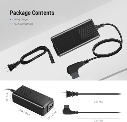 NEEWER 10100809 D-Tap Battery Charger V-Mount