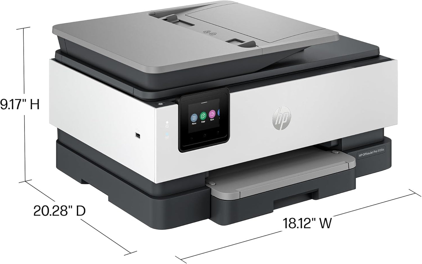 HP 40Q35A#B1H OfficeJet Pro 8135e Wireless Printer