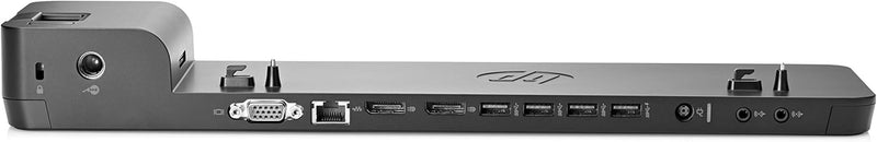 HP D9Y32AA UltraSlim Docking Station + 65W Adapter — main product image
