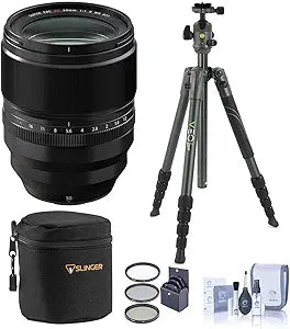 Fujifilm XF 50mm f/1.0 Lens Bundle - Black