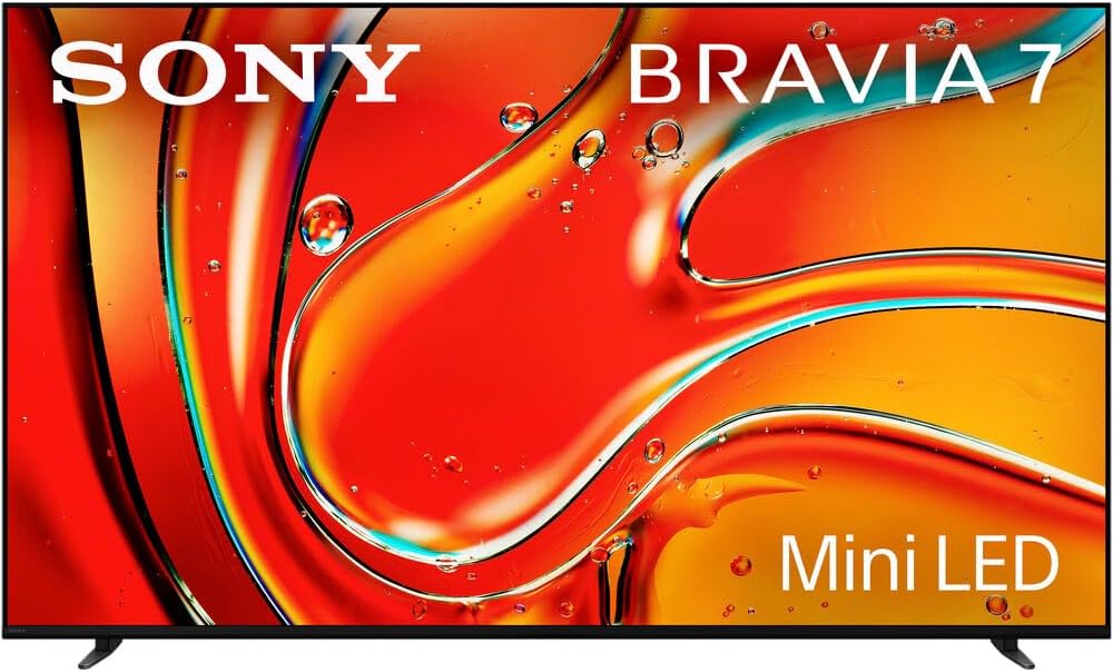 Sony E99SNK55XR70 55-inch BRAVIA 7 4K QLED Mini-LED TV Bundle
