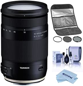Tamron 18-400mm Canon EF Zoom Lens Bundle