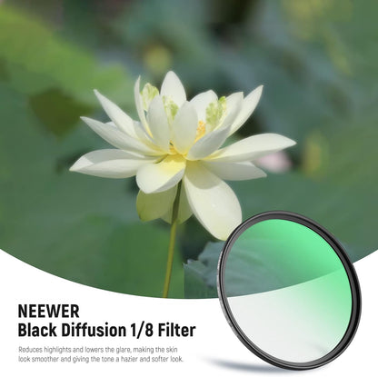 Neewer 10101550 55mm Black Diffusion 1/8 Filter