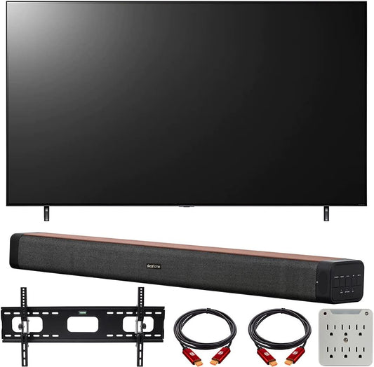 LG E2LG55NANO90UPA 55" NanoCell 4K UHD Smart TV Bundle