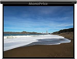 Monoprice 107928 Electric Projector Screen Standard — main product image