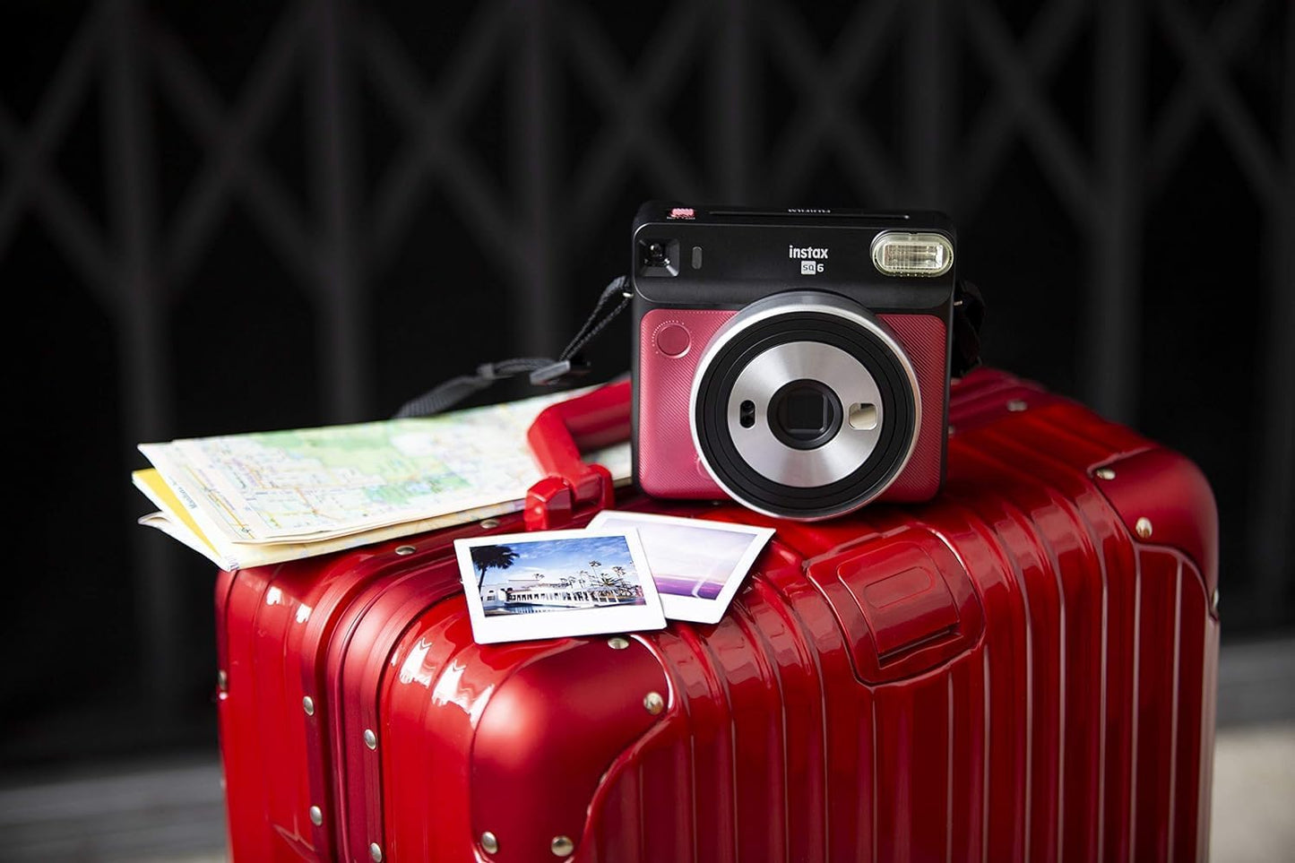 Fujifilm INSTAX SQUARE SQ6 Instant Camera - Ruby Red