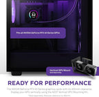 NZXT H7 Elite CM-H71EB-02 Black ATX Mid-Tower Gaming Case
