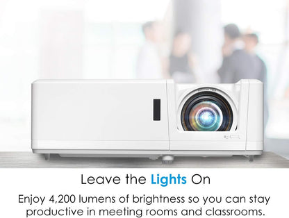 Optoma ZH406ST 4200 Lumens Short Throw Projector