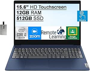 Lenovo Ideapad 3 15.6" Touchscreen i3 Laptop